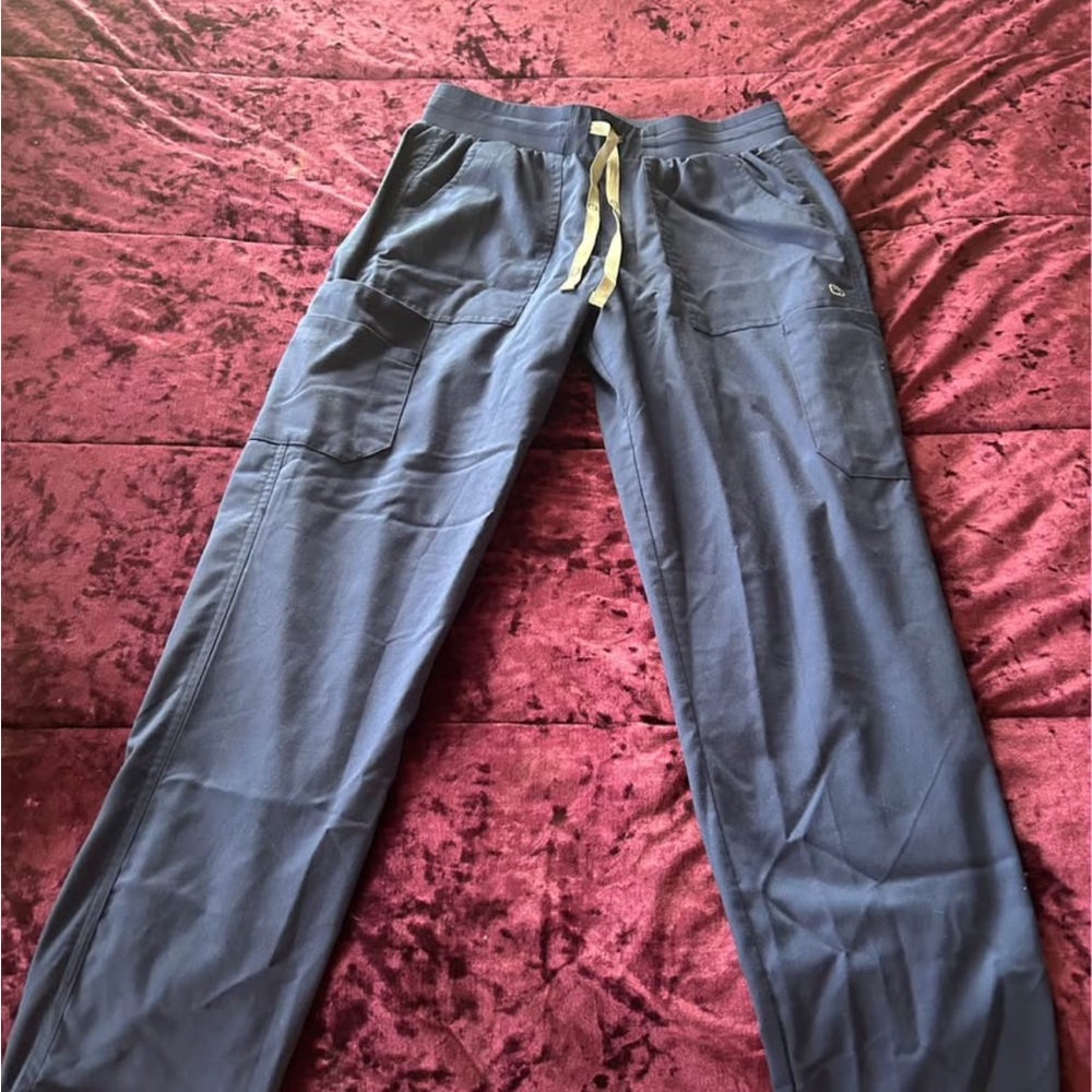 Men's Blue Casual Pants